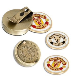 Premier League Golf Hat Clip With Ball Marker (Choose Your Team)