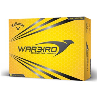 callaway warbrid yellow balls (12 balls) 2017