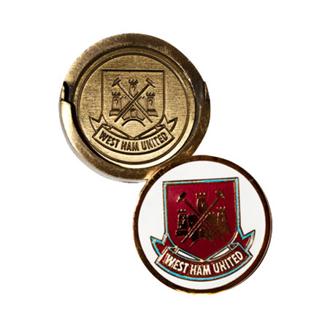 west ham hat clip with ball marker