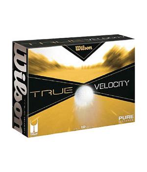 Wilson True Velocity Golf Balls (12 Balls) 2010