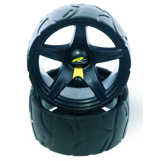 powakaddy trolley wide wheels (pair)