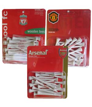 Premier League Wooden Tees (Choose Your Team)