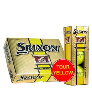 Srixon Z-Star Tour Yellow Golf Balls (12 Balls) 2012
