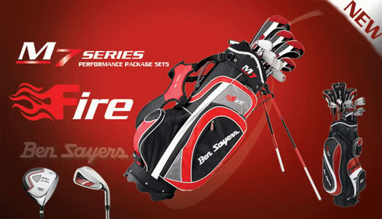 M7 Fire Golf Package Steel Graphite The M7 Fire is a complete package 