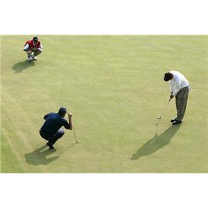 Sinking putts can be the hardest part of playing golf