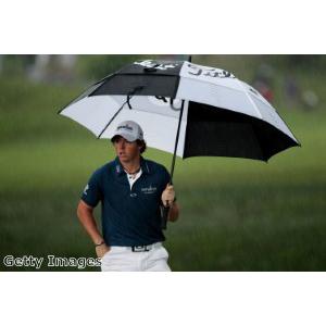 Mizuno's twin canopy 68-inch umbrella "top quality"