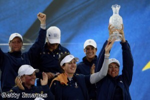 Europe win Solheim Cup on final day of drama