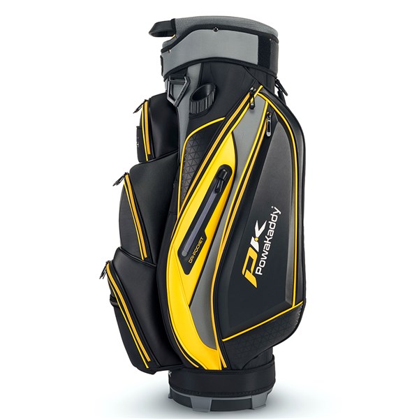 03 2024 powakaddy premium tech cart bag black yellow