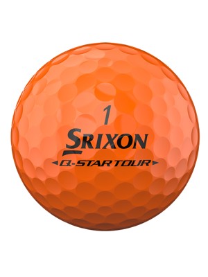 Srixon Q-Star Tour Divide 2 Yellow/Orange Golf Balls (12 Balls)