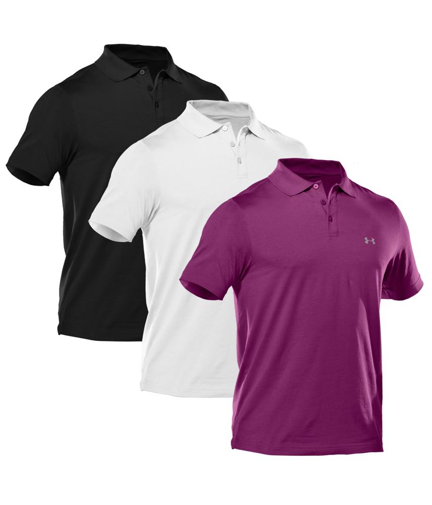 Under Armour Mens Pique HeatGear Polo - Golfonline