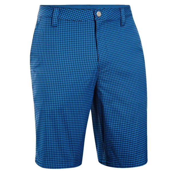 Under Armour Mens Gingham Plaid Golf Shorts