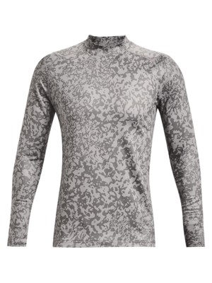 Under Armour Mens ColdGear Infrared Long Sleeve AOP Mock Base Layer