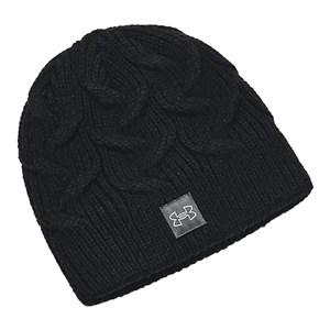 Under Armour Ladies Half Time Cable Knit Beanie