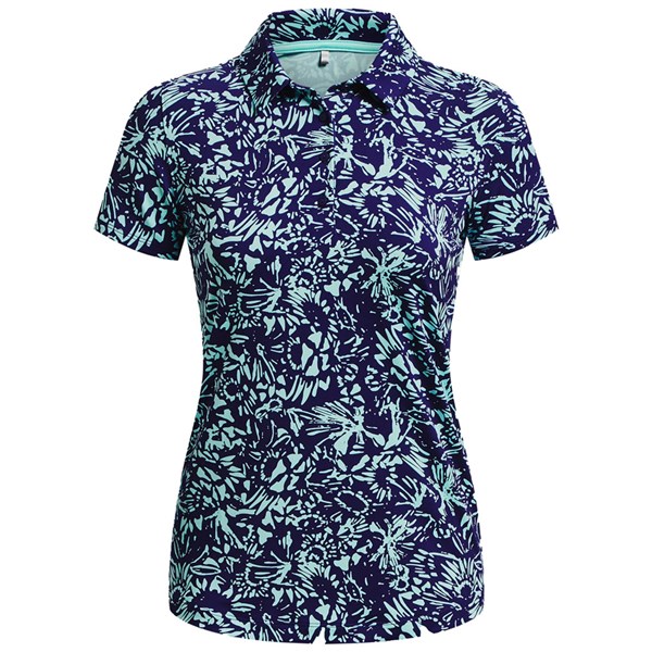 Under Amour Ladies Playoff Printed Short Sleeve Polo Shirt