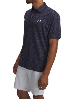 Under Armour Mens Tropical Fescue Playoff 3.0 Printed Polo Shirt