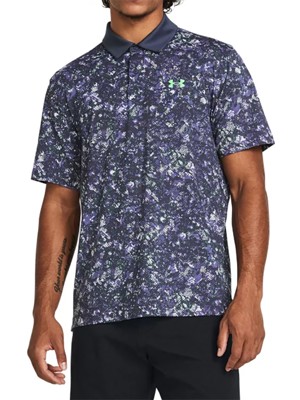Under Armour Mens T2G Printed Polo Shirt