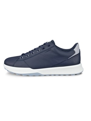 Ecco Mens Street Vibe Lace Spikeless Golf Shoes