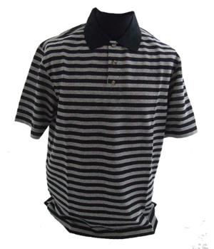 Callaway Golf Mens Tour Inspired Stripe Polo Shirt