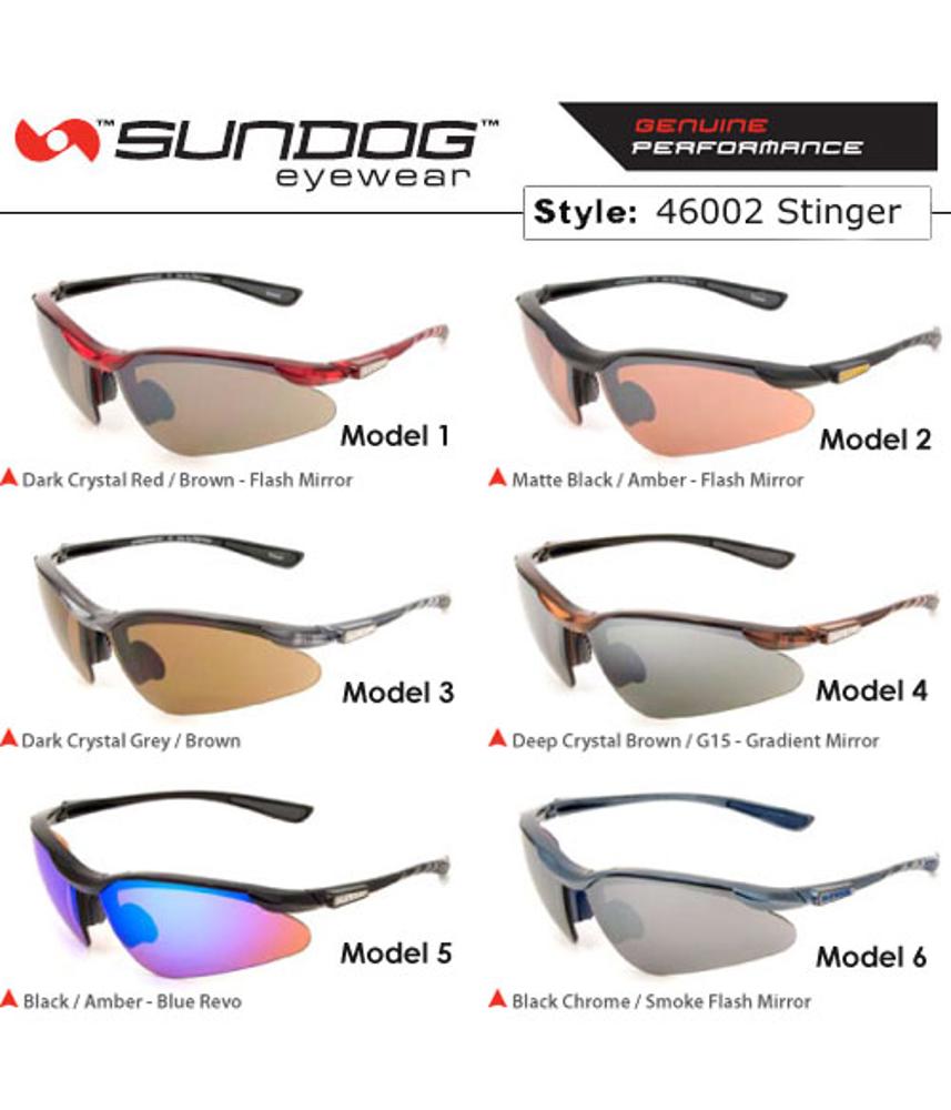 Sundog eyewear Golf Core Collection Sunglasses 46002 Stinger
