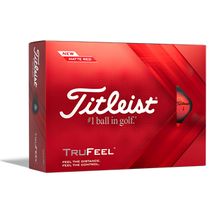 Titleist TruFeel Red Golf Balls - Prior Gen