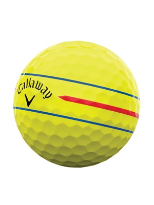 Callaway Chrome Tour X 360 Triple Track Yellow Golf Balls (12 Balls)