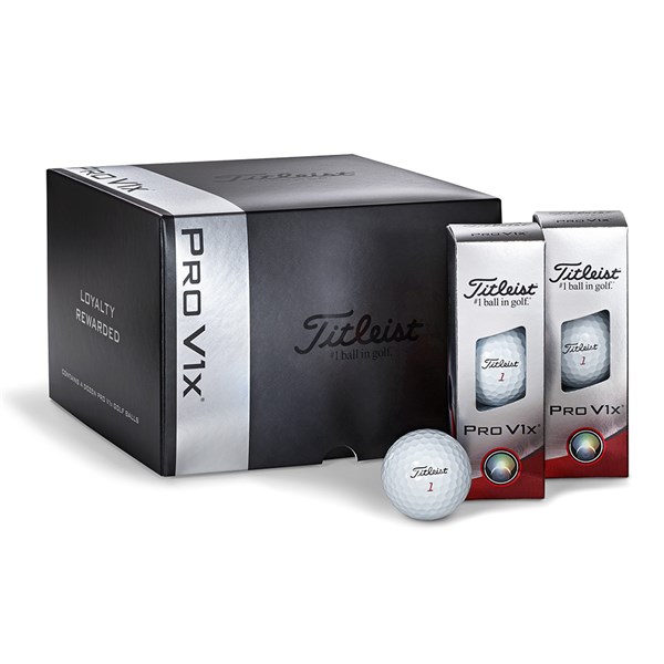 Titleist Pro V1x Golf Balls Loyalty Gift Pack (48 Balls)