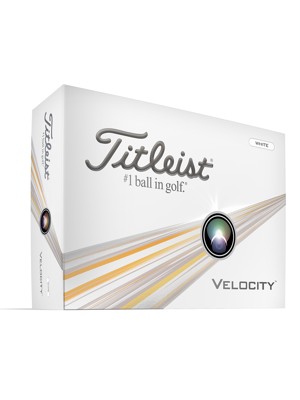 Titleist Velocity White Golf Balls (12 Balls) - Prior Gen