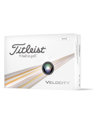 Titleist Velocity White Golf Balls (12 Balls) - Prior Gen