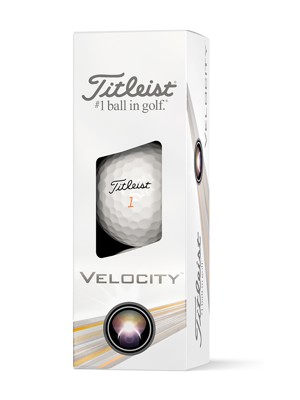 Titleist Velocity White Golf Balls (12 Balls) - Prior Gen