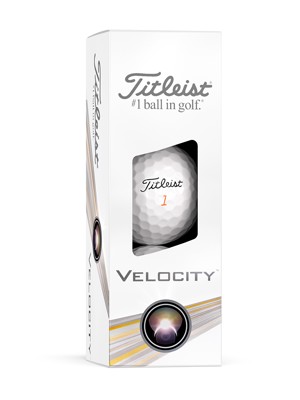 Titleist Velocity White Golf Balls (12 Balls) - Prior Gen