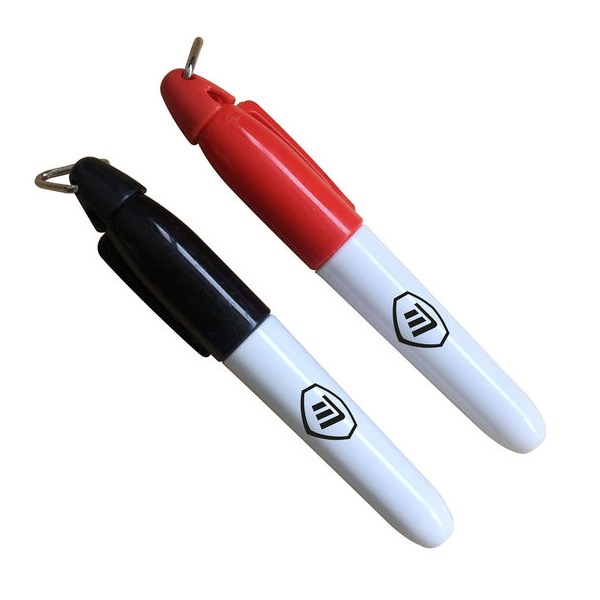 Waterproof Ball Marker 2-Pack Pens (Eco Friendly Pack)
