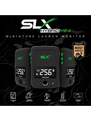SwingLogic SLX Hybrid Mini Mobile Launch Monitor