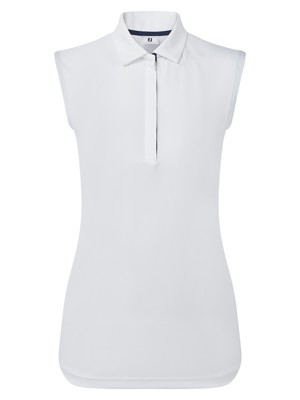 FootJoy Ladies Lisle Sleeveless Polo Shirt