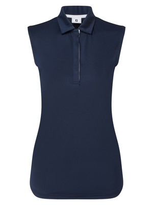 FootJoy Ladies Lisle Sleeveless Polo Shirt