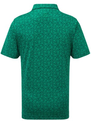 FootJoy Junior Painted Floral Lisle Polo Shirt