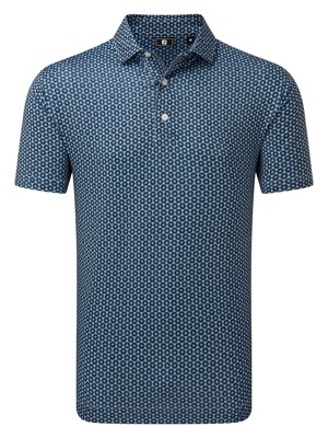 FootJoy Mens Vegas Marker Lisle Polo Shirt - Dornoch Collection