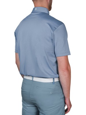 FootJoy Mens Stretch Pique Solid Polo Shirt - Dornoch Collection