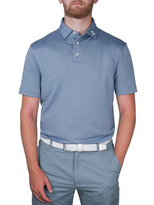 FootJoy Mens Stretch Pique Solid Polo Shirt - Dornoch Collection