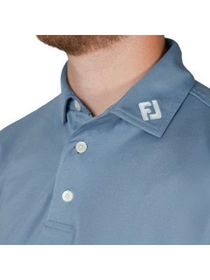 FootJoy Mens Stretch Pique Solid Polo Shirt - Dornoch Collection