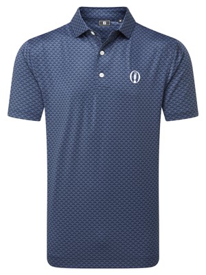 Limited Edition - FootJoy Mens 154th Open Crown Print Polo Shirt - Open Championship 2026