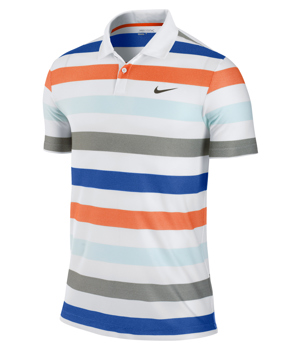 Nike Mens Dri-Fit Sport Stripe Polo Shirt 2012