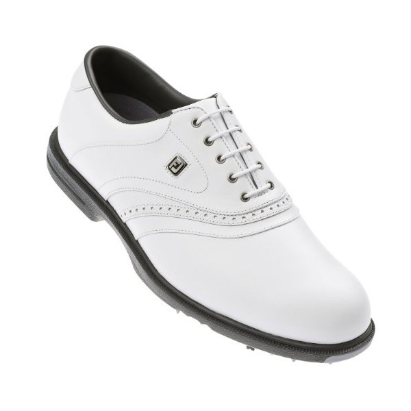 FootJoy AQL White/White/Lizard Golf Shoes