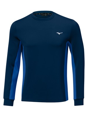 Mizuno Mens G-Style 2.0 Long Sleeve Crew Neck Top