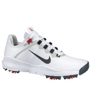 Nike Mens TW 13 Golf Shoes (White/Anthracite) 2012