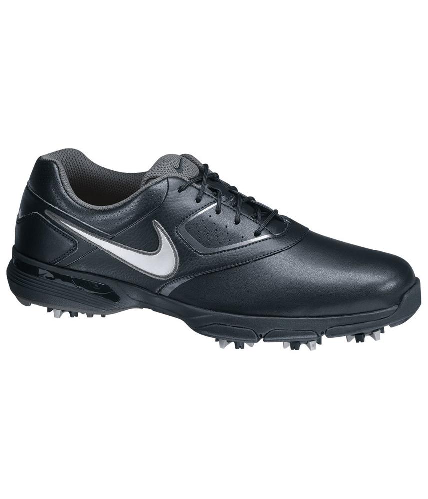 black and gold nike golf shoes