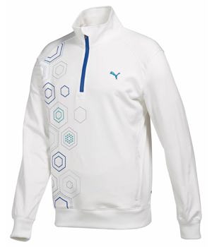 Puma Golf Mens 1/4 Zip Popover Fleece 2012