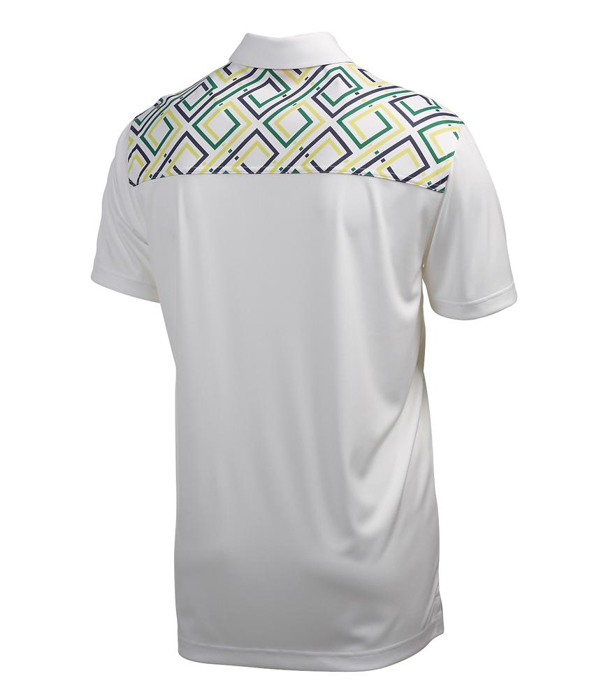 Puma Golf Tech Yoke Graphic Polo Shirt