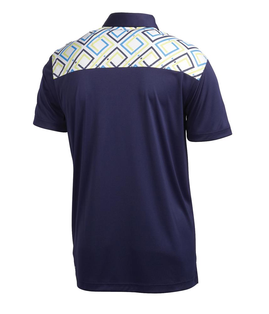 Puma Golf Tech Yoke Graphic Polo Shirt