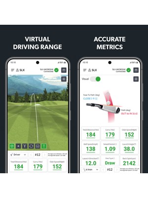 SwingLogic SLX Hybrid Mini Mobile Launch Monitor