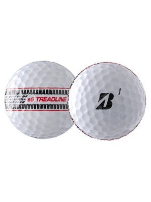 Bridgestone e6 White Treadline Golf Balls (12 Balls)